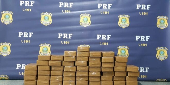 Montes Claros - Droga avaliada em aproximadamente 7 Milhões de Reais é apreendida pela PRF em Montes Claros