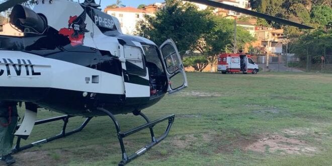 MG - Apoio aéreo da Polícia Civil de Minas contribui para salvar vidas