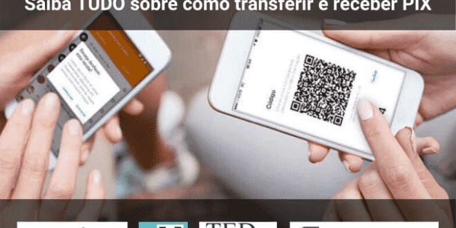 “Como transferir e receber dinheiro com pagamento instantâneo”