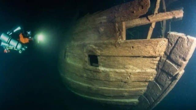 Navio encontrado na Finlândia afundou a mais de 400 anos