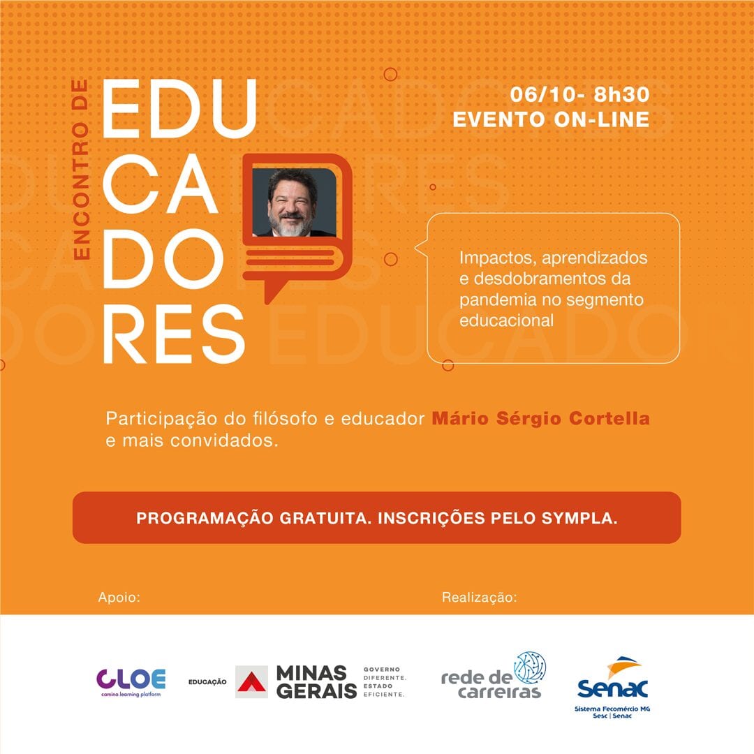 Montes Claros - Encontro de Educadores do Senac terá Mário Cortella