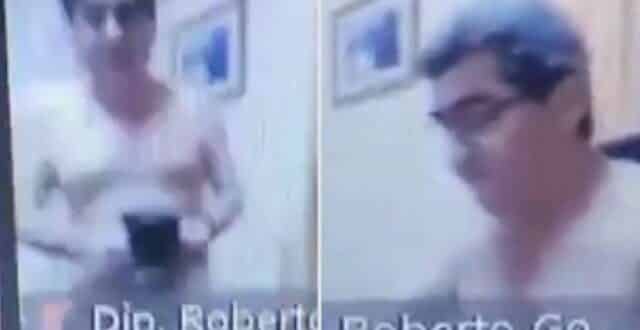 Deputado paraguaio esquece câmera ligada e aparece pelado em sessão virtual