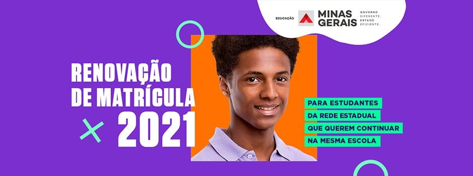 MG - Renovação de matrícula da rede estadual termina nesta sexta-feira (30)