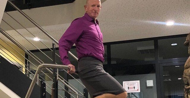 Engenheiro posta fotos usando saia e salto alto em seu dia a dia : ‘Roupas não tem gênero”