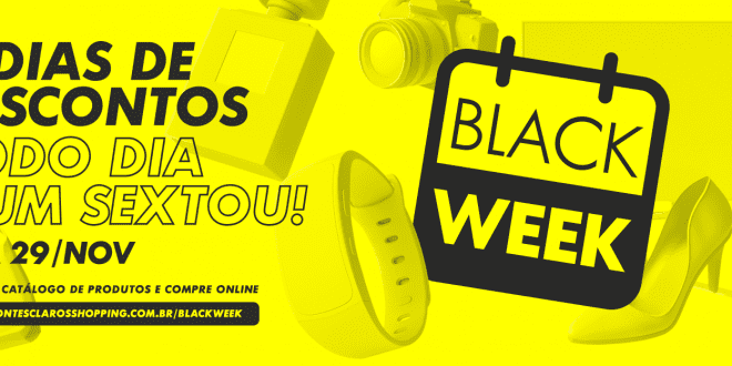 Montes Claros - Black Week do Montes Claros Shopping começa nesta segunda