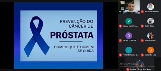 Novembro Azul: HUCF promove roda de conversa online sobre saúde do homem e prevenção ao câncer de próstata