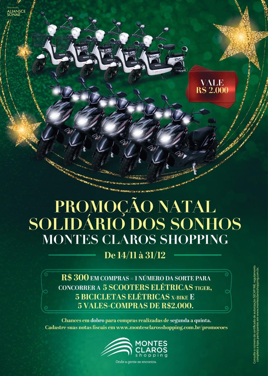 Montes Claros - “Natal Solidário dos Sonhos” Montes Claros Shopping