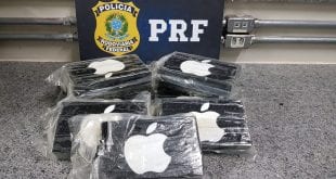 Norte de Minas - PRF apreende 12 kg de Cocaína em bagagem de passageiro