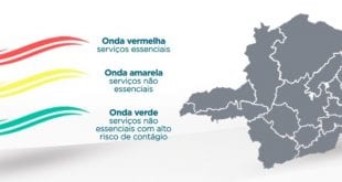 MG - Regiões Leste e Nordeste regridem para onda vermelha a partir deste sábado em Minas Gerais