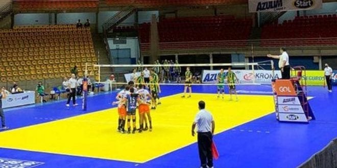 Montes Claros América Vôlei é superado pelo Uberlândia na terceira rodada da Superliga