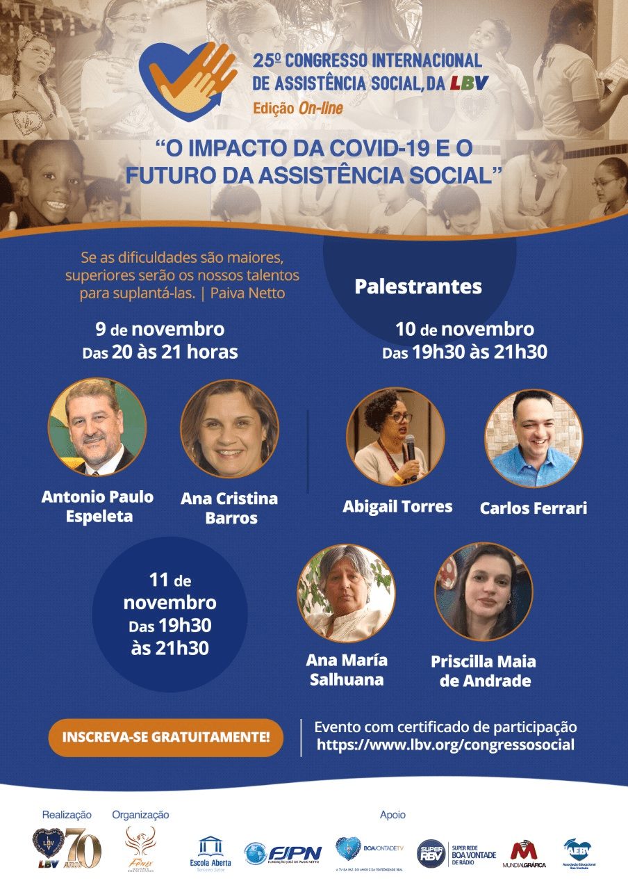 Evento internacional discute “a pandemia do novo coronavírus e o aumento das demandas sociais”