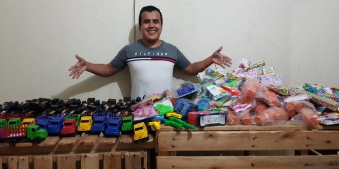 Norte de Minas - Influenciador de Pirapora usa redes sociais para viralizar ação solidária em prol de famílias carentes
