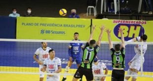 Montes Claros América Vôlei vence clássico contra Minas e sobe na tabela da Superliga Masculina