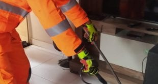 Montes Claros - Moradores encontraram uma cobra na cozinha de casa em Montes Claros