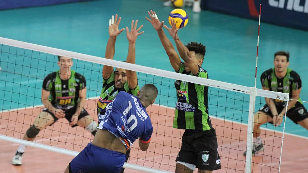 Montes Claros América Vôlei vence Uberlândia e chega a segunda vitória consecutiva
