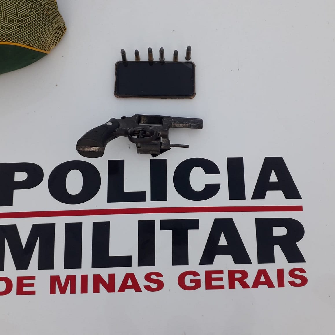 Norte de Minas - Polícia Militar apreende arma de fogo em Grão Mogol