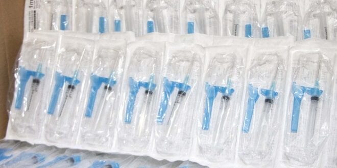 MG - Cerca de 7 milhões de seringas agulhadas já foram enviadas a 21 Regionais de Saúde de Minas