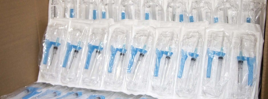 MG - Cerca de 7 milhões de seringas agulhadas já foram enviadas a 21 Regionais de Saúde de Minas