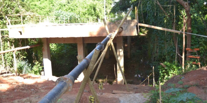 Montes Claros - Prefeitura de Montes Claros vai finalizar as obras de recuperação da ponte do Sapucaia