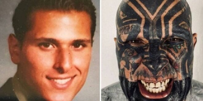 Modelo gasta mais de R$ 500 mil para tatuar o corpo todo; veja