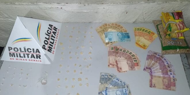 Montes Claros - Idoso de 67 anos é preso com drogas e e mais de R$ 3 mil no bairro Jardim Palmeiras