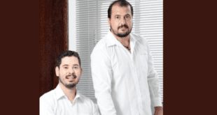 Inspetor-tesoureiro, o engenheiro civil Danilo Fonseca Duarte e o inspetor-secretário, o engenheiro agrônomo Rafael Alexandre Sá.