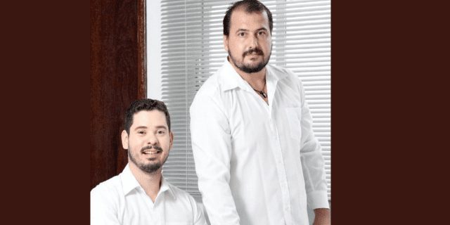 Inspetor-tesoureiro, o engenheiro civil Danilo Fonseca Duarte e o inspetor-secretário, o engenheiro agrônomo Rafael Alexandre Sá.