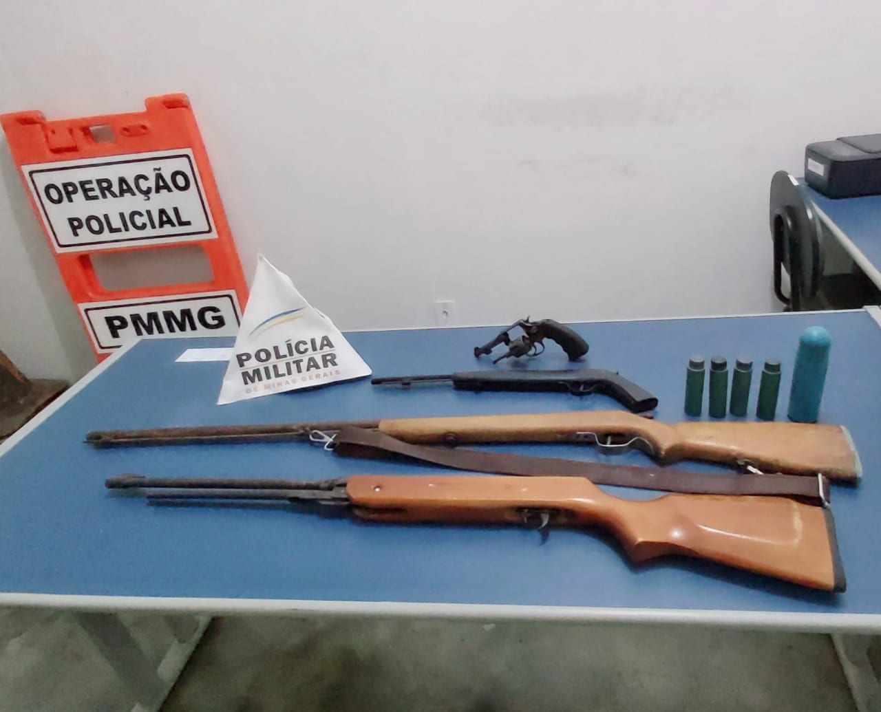 Norte de Minas - Polícia Militar apreende armas de fogo em Josenópolis