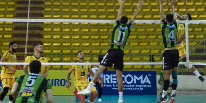 Montes Claros América vence o Caramuru e sobe na tabela da Superliga