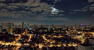 Imagem aerea da cidade de São Paulo