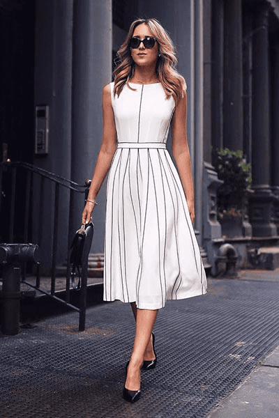 Vestido Evasê