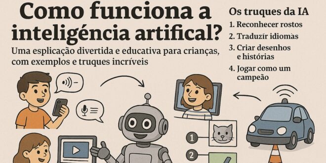 AI Como funciona para crianças