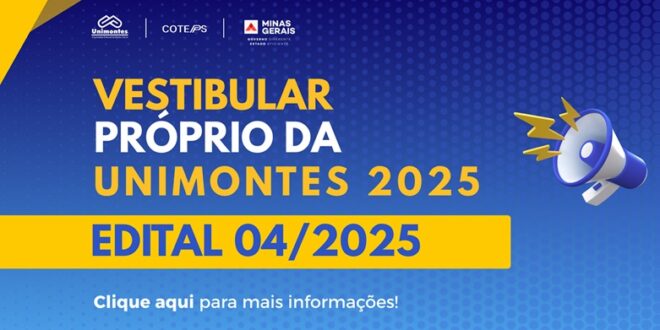 Unimontes divulga edital do Vestibular Próprio 2026 com novos cursos e taxa simbólica de inscrição