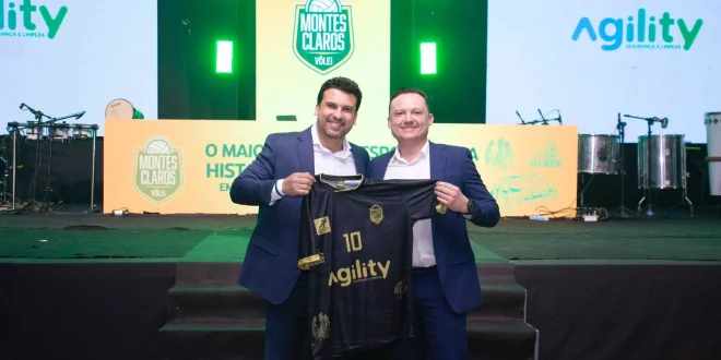 Parceria renovada: Agility segue apoiando o Montes Claros Vôlei na temporada 25/26
