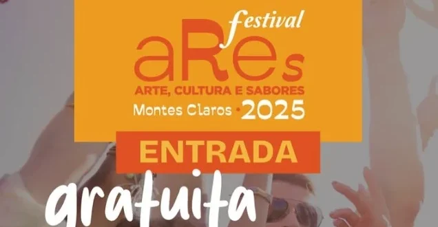 Festival ARES movimenta cultura, gastronomia e sustentabilidade neste sábado em Montes Claros