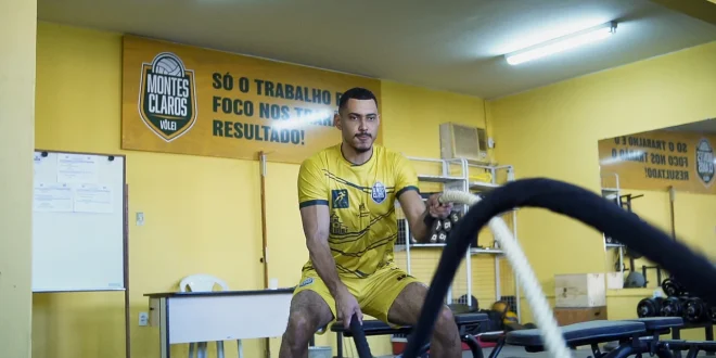 Montes Claros Vôlei intensifica treinos para estreia em casa contra o Praia Clube