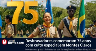 Desbravadores celebram 75 anos com culto especial em Montes Claros