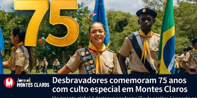Desbravadores celebram 75 anos com culto especial em Montes Claros