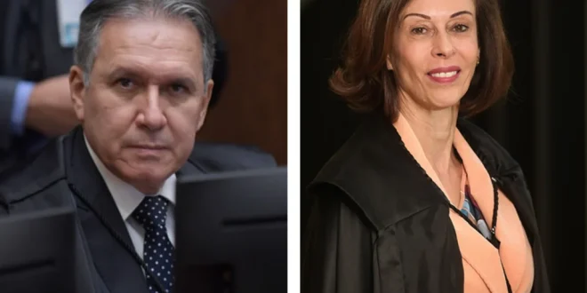 Fotos: ministros Afrânio Vilela e Regina Helena Costa, do Superior Tribunal de Justiça (STJ).