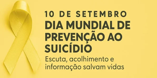 10 de setembro marca Dia Mundial de Prevenção ao Suicídio: escuta, acolhimento e informação salvam vidas
