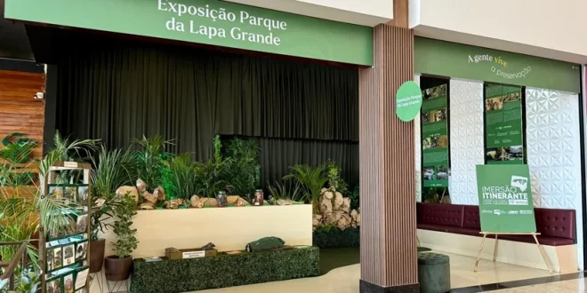 Montes Claros Shopping sedia exposição itinerante da Lapa Grande