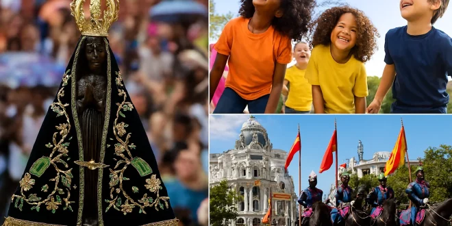 12 de outubro — Dia de fé, infância e cultura: Brasil celebra Nossa Senhora Aparecida e o Dia das Crianças; mundo destaca Hispanidade e saúde