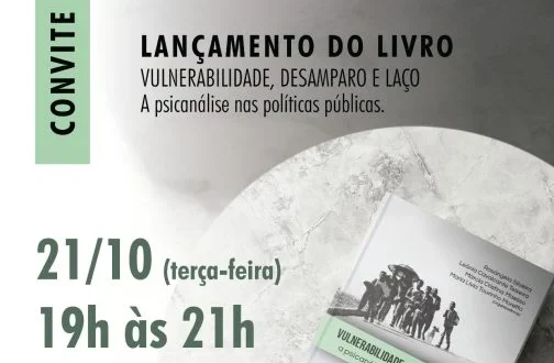 Montes Claros - Livro sobre psicanálise nas políticas públicas será lançado na Unimontes no dia 21