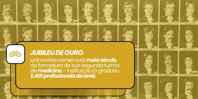Montes Claros - Unimontes celebra Dia do Médico com homenagem aos 50 anos da segunda turma de Medicina
