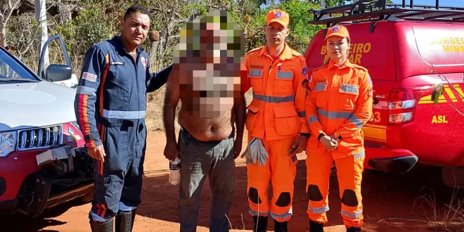 Missão de treinamento do SAMU termina com resgate de caminhoneiro desaparecido em Jequitaí no Norte de Minas