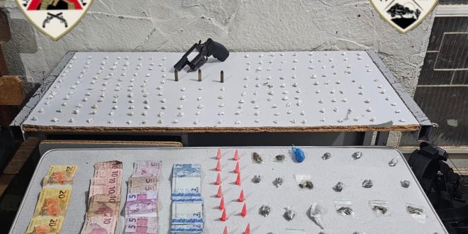 Polícia Militar apreende menor com drogas e arma de fogo em Montes Claros