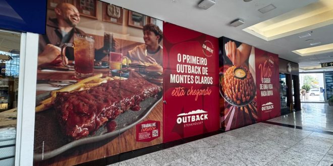 Montes Claros: Outback Steakhouse confirma inauguração no Shopping