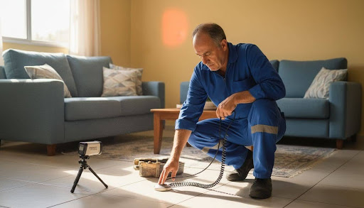 Verificação de vazamento