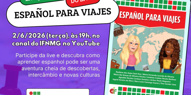 IFNMG lança e-book “Español para viajes” com foco prático para intercâmbio