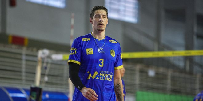 Lucas Fonseca renova contrato e segue no Montes Claros Vôlei para temporada 2026/27